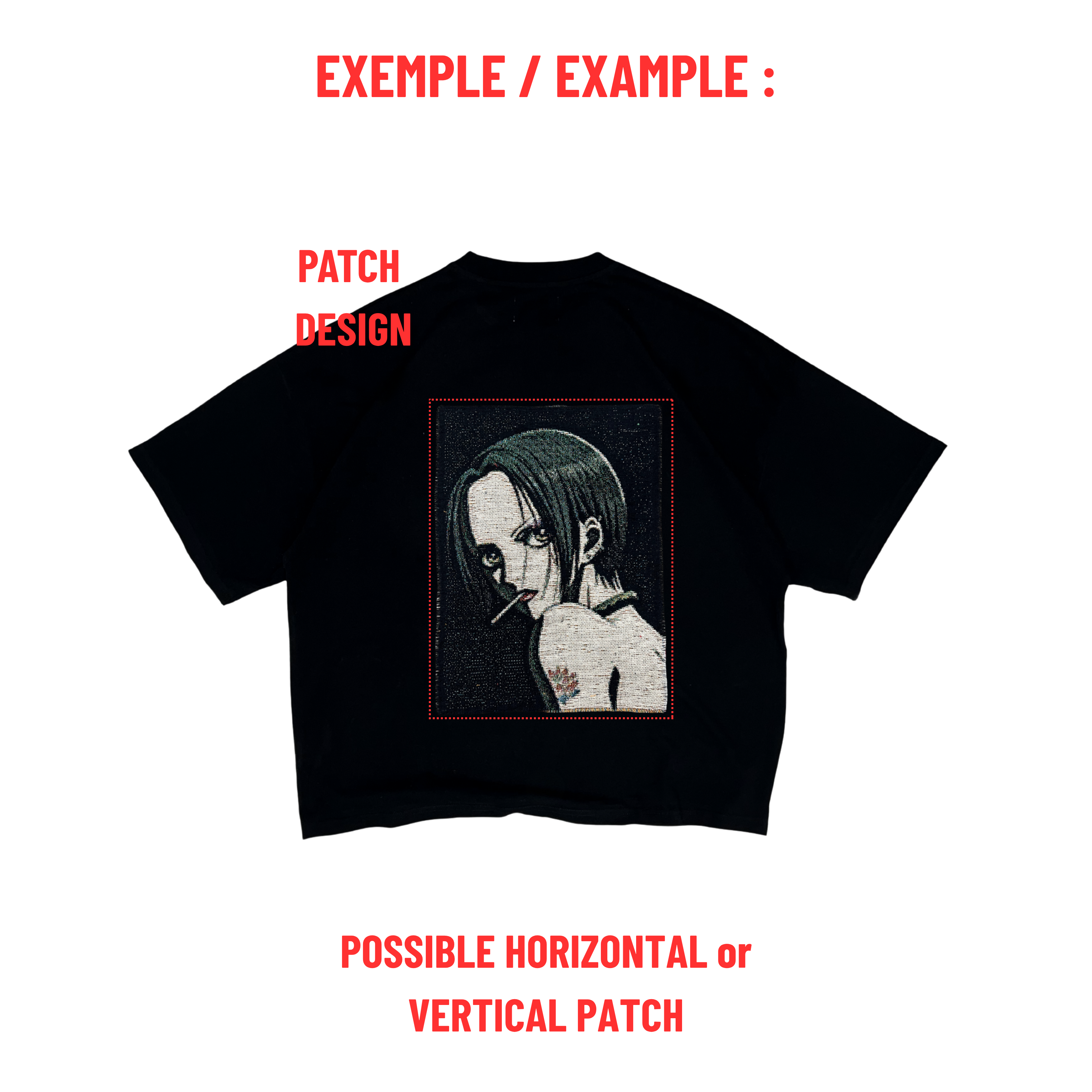 CUSTOM TEE PATCH